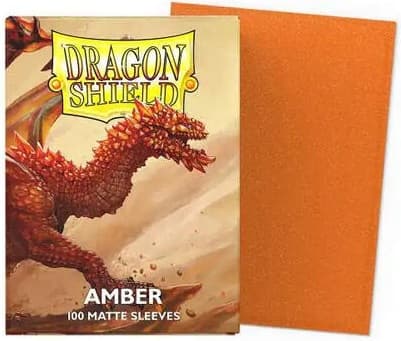 Dragon Shield - Amber Matte